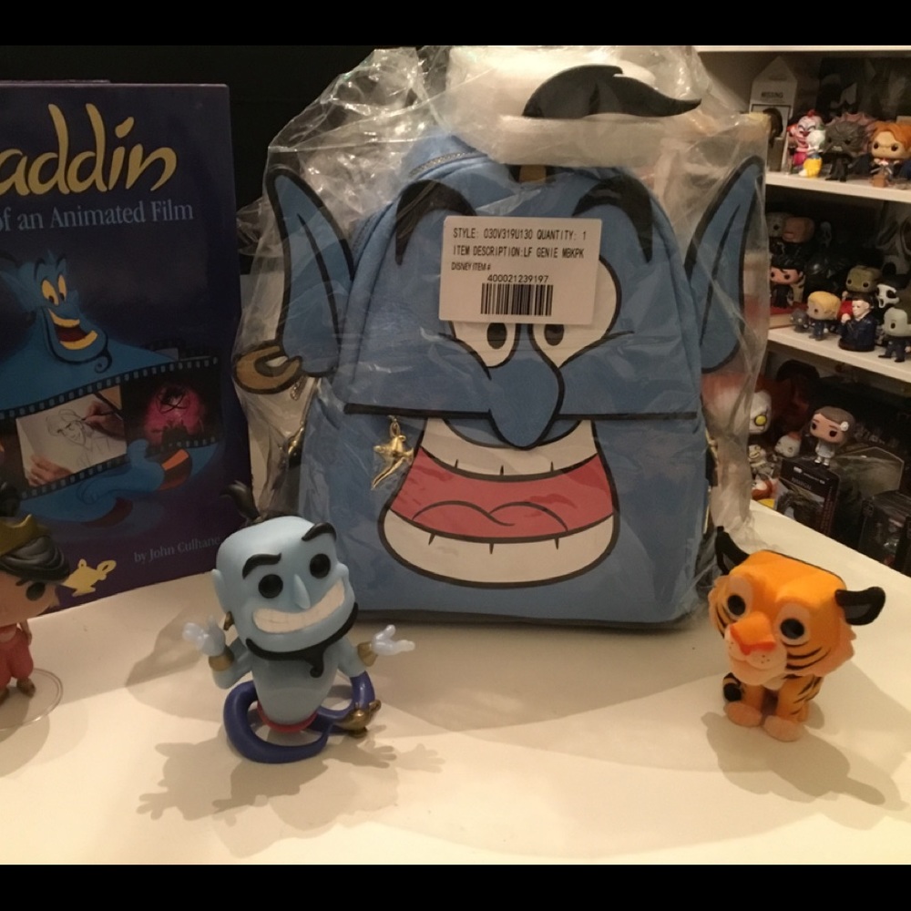 Loungefly Blue Genie Backpack